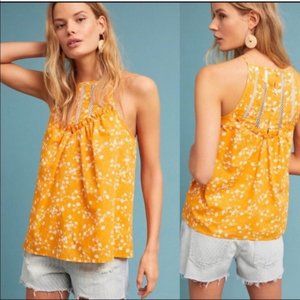 Anthropologie Maeve Martell Halter Top